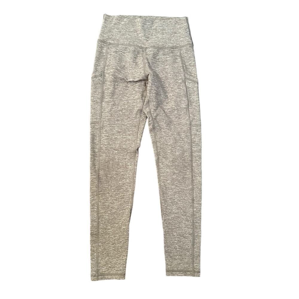 Aerie Offline heathered brown the Hugger leggings size S